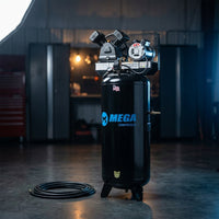 60 Gal. 3 HP 150 PSI Electric Upright Air Compressor — Studio Shot