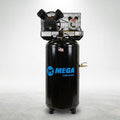 Electric Air Compressor Built for Heavy-Duty Applications, 60 Gallon Tank, 3 HP Motor, 150 PSI Maximum