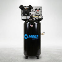 60 Gal. 3 HP 150 PSI Electric Upright Air Compressor — Studio Shot