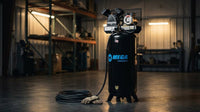 60 Gal. 3 HP 150 PSI Electric Upright Air Compressor — Lifestyle