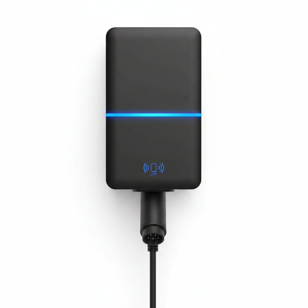 Smart Level 2 EV Charger, Active Load Management, Solar EV Charging Mode, Wi-Fi Enabled, OCPP Compatible & Future-Proof, 40A NEMA 14-50 Plug-In EV Charger for Home with J1772 Connector