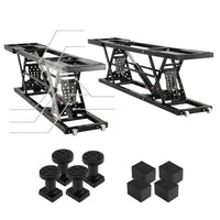 Car Lift, 7,000 LBS Capacity Portable Car Lift, with Extended-Length Plates, 26.8' Max. Height, Heavy-Duty Carbon Steel Truck Lift with 120V Power Unit, Auto Car Jack Lifts for Home Garage Shop — How It Works